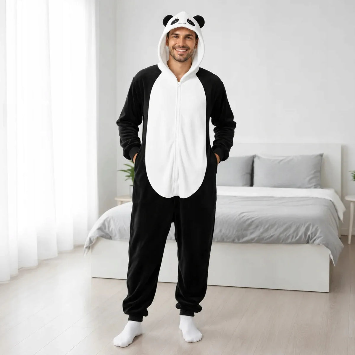 „nerd hunters“ pandos kigurumi pižama, kostiumas, XL, 175–185 cm