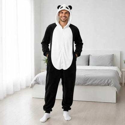 „nerd hunters“ pandos kigurumi pižama, kostiumas, XL, 175–185 cm