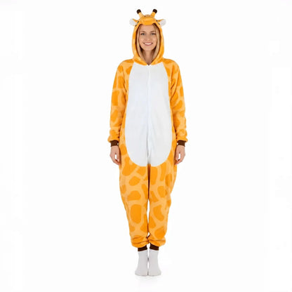 „nerd hunters“ žirafos kigurumi tipo pižama, XL, 175–185 cm