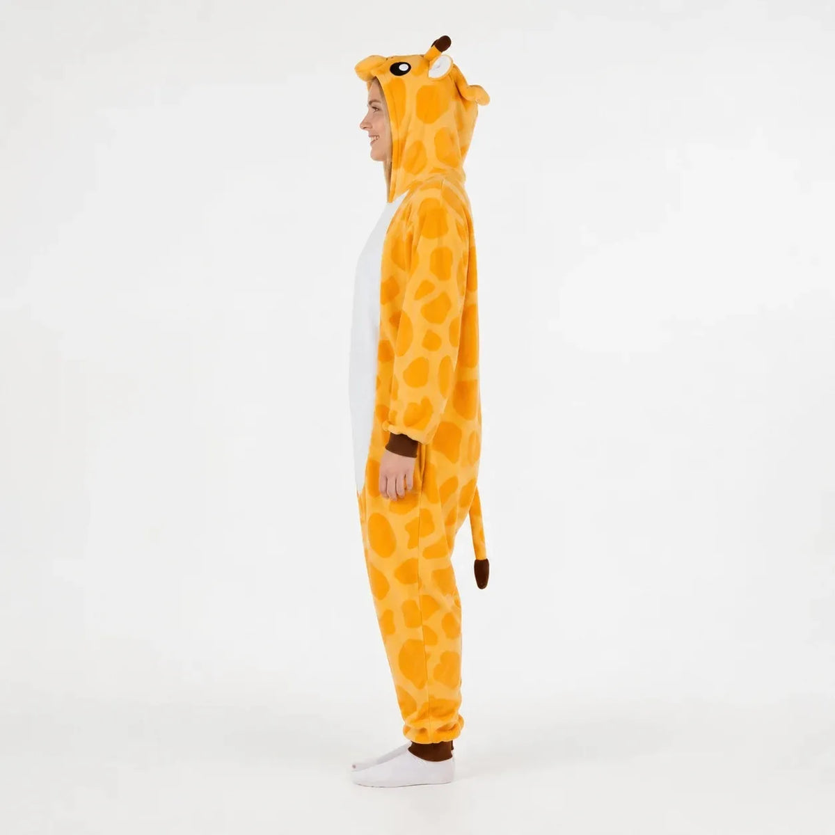 „nerd hunters“ žirafos kigurumi tipo pižama, XL, 175–185 cm
