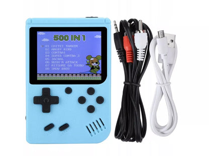 Nešiojama žaidimų konsolė JYSafora Game Boy su 500 žaidimų – puiki gimtadienio dovana