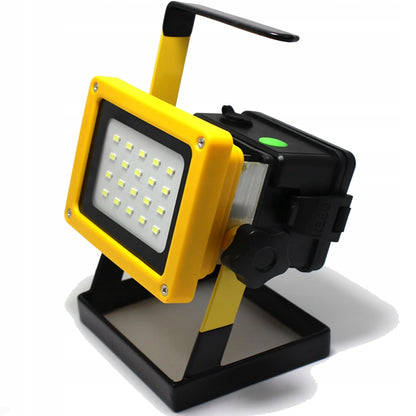 Nešiojamas akumuliatorinis LED darbo ir statybinis prožektorius RETOO 30W