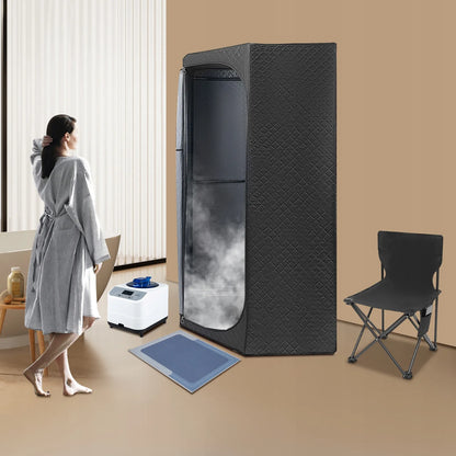 Nešiojamas kombinuotas saunos rinkinys su kėde ir 1350 W garų generatoriumi