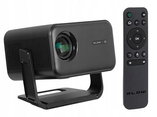 Nešiojamas projektorius BLOW AndroidTV FullHD MaxView juodas