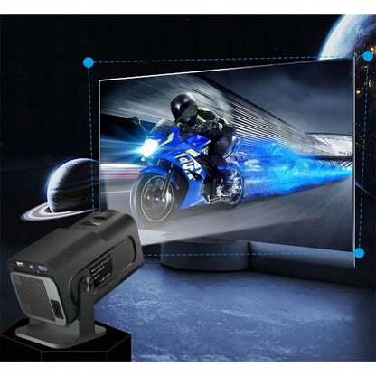 Nešiojamas projektorius HY320 LED WiFi Android TV 4K