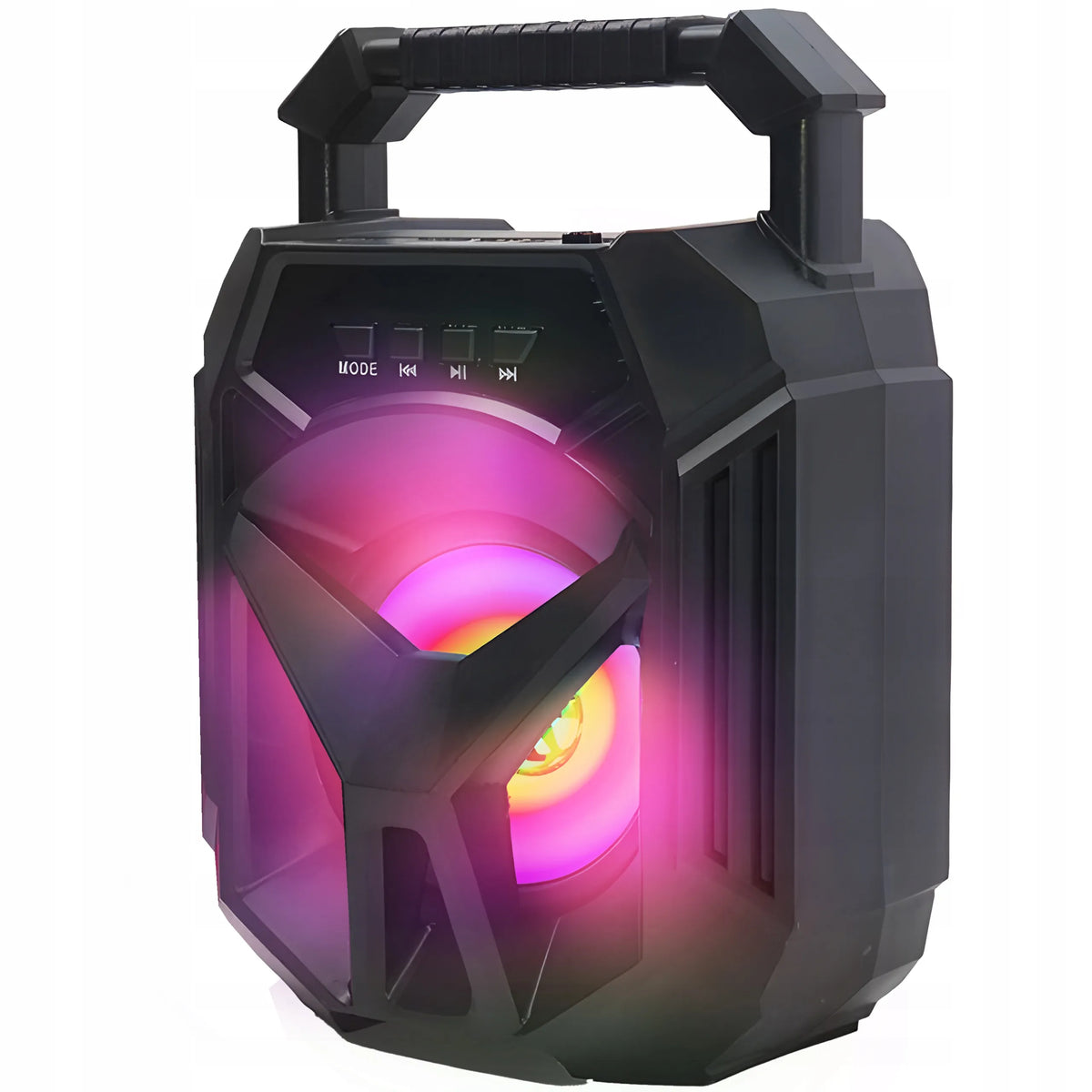Nešiojamasis belaidis Bluetooth boombox garsiakalbis RETOO RGB USB TF kortelė AUX 400 W