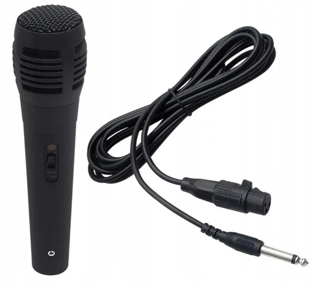 Nešiojamoji „Bluetooth“ kolonėlė Feegar ShowJet su karaoke mikrofonu, 3,5 mm AUX
