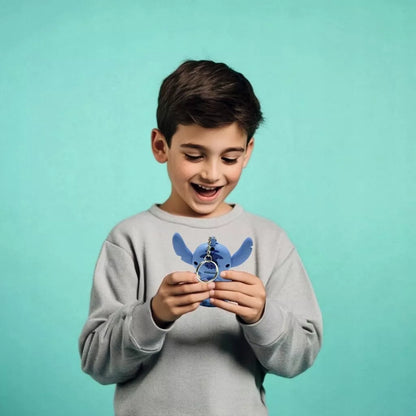 Nešiojamoji konsolė „Disney Stitch My Best-E“, LCD ekranas, 3 žaidimai, kaip „Tamagotchi“