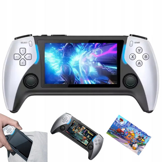 Nešiojamoji žaidimų konsolė PRX, 40 000 žaidimų, 128 GB, PS5 Project X HD Arcade