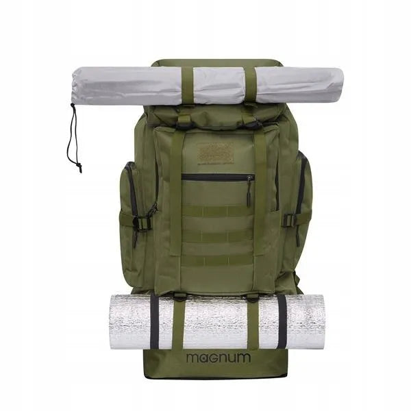 NILS CAMP Magnum 100L žalia taktinė kuprinė NC1785