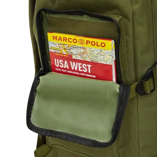 NILS CAMP Magnum 100L žalia taktinė kuprinė NC1785