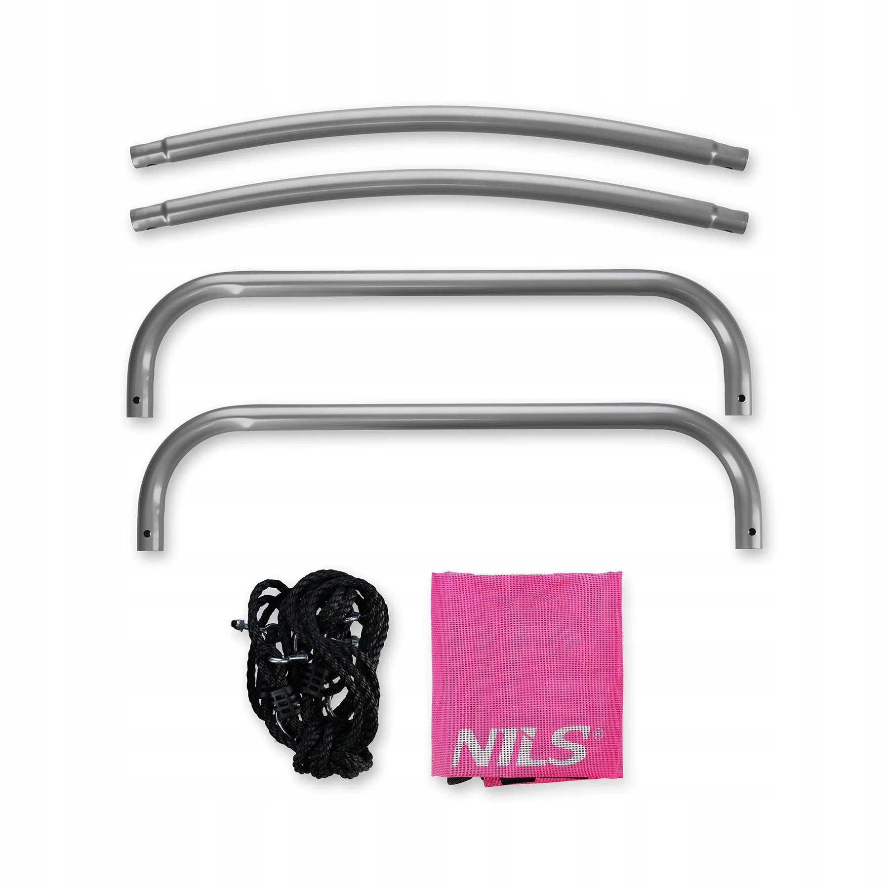 Nils Camp pakabinamos sodo sūpynės 76 x 102 cm GANDRO LIZDAS rožinės