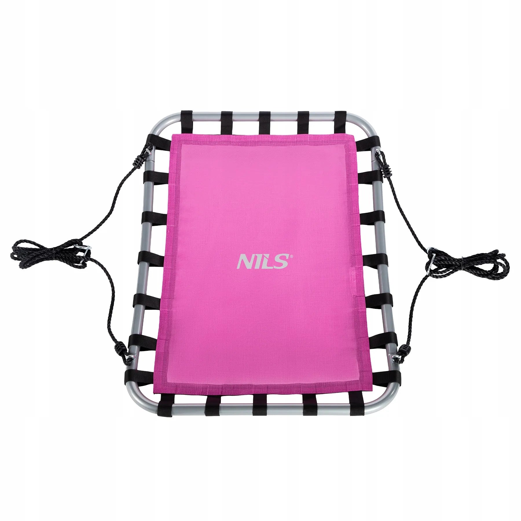 Nils Camp pakabinamos sodo sūpynės 76 x 102 cm GANDRO LIZDAS rožinės