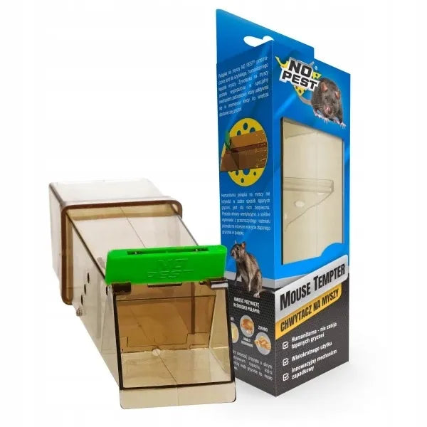 „No-Pest Mouse Tempter“ gyvagaudė gaudyklė pelėms