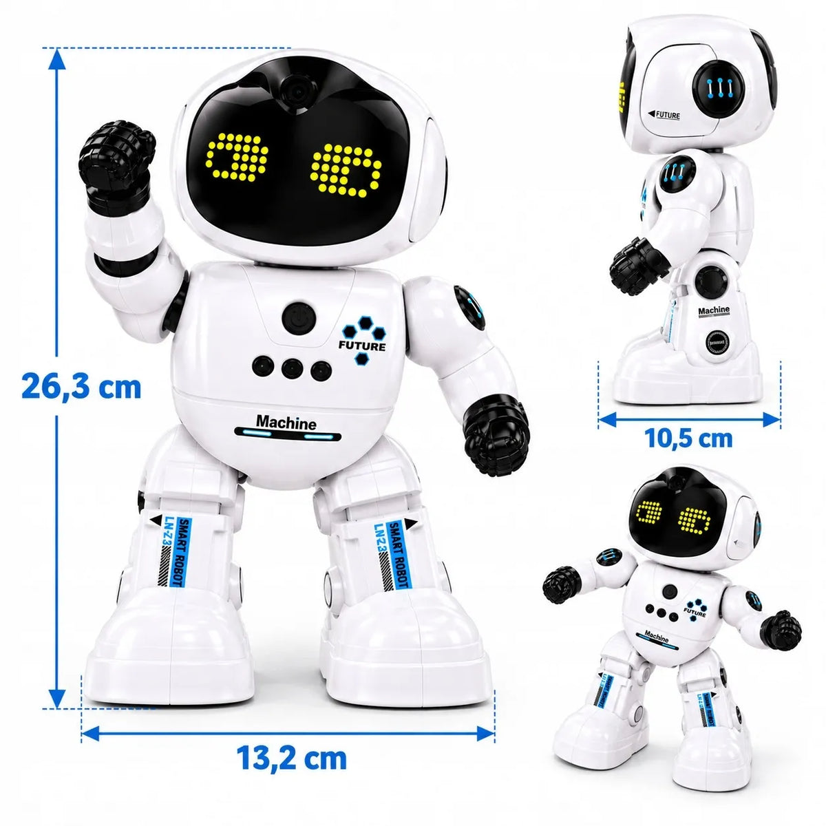 NORIMPEX interaktyvus edukacinis robotas vaikams programuoti ir koduoti