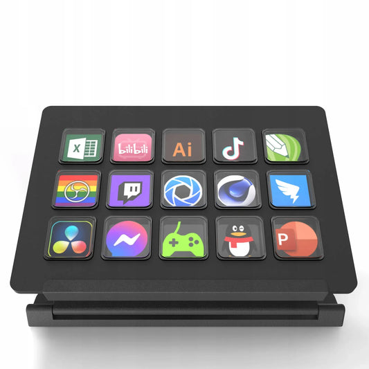 NTIinnovations Flow Pad programuojama klaviatūra su 15 LCD mygtukų