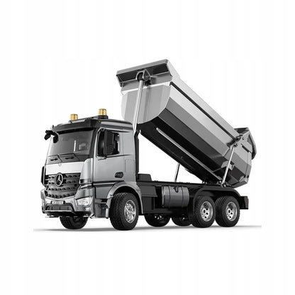 Nuotoliniu būdu valdoma metalinė savivartė „Mercedes Arocs“, 1:20 mastelis