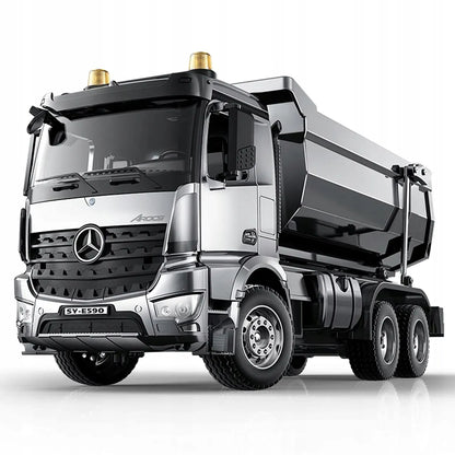 Nuotoliniu būdu valdoma metalinė savivartė „Mercedes Arocs“, 1:20 mastelis