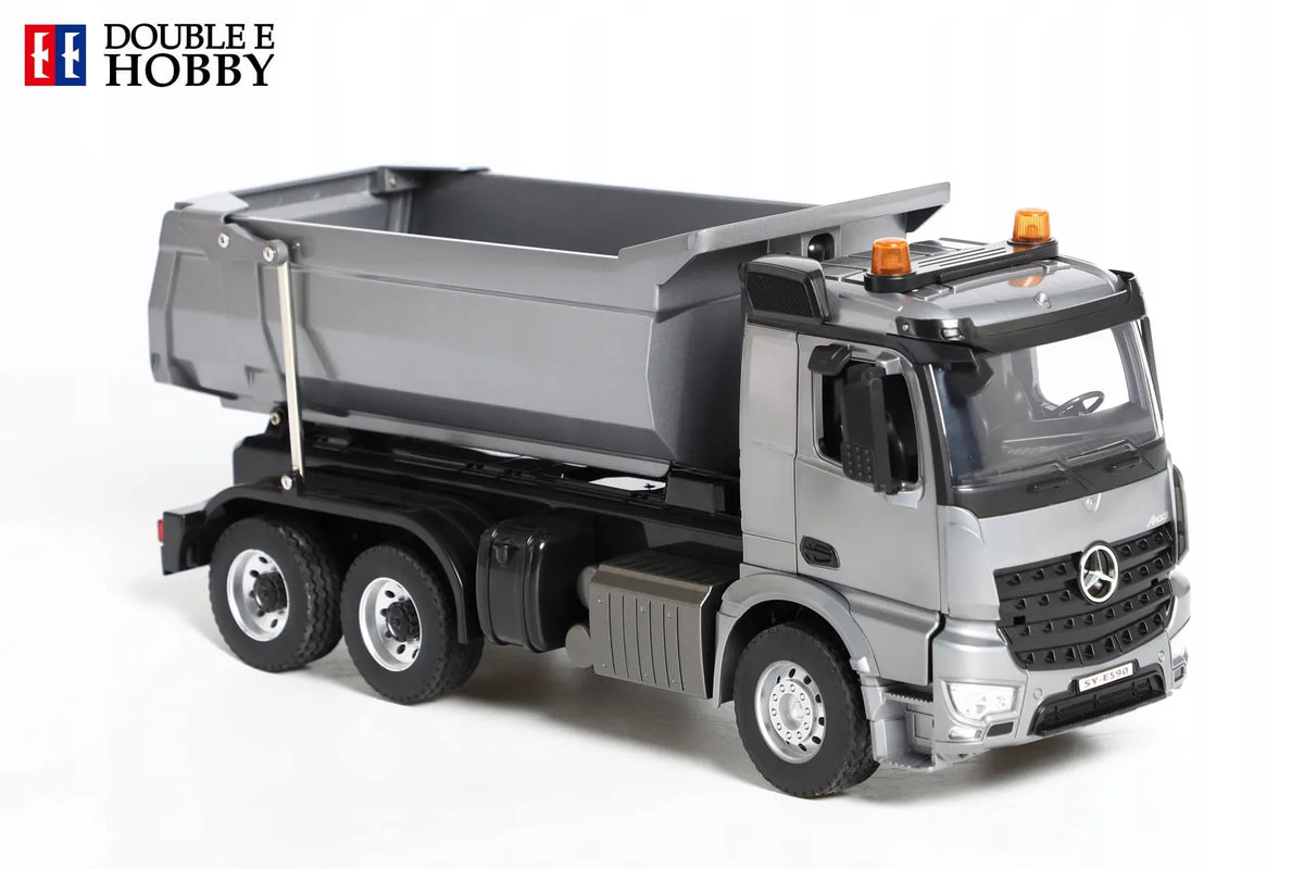 Nuotoliniu būdu valdoma metalinė savivartė „Mercedes Arocs“, 1:20 mastelis