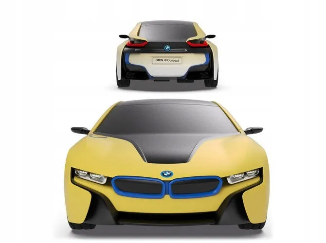 Nuotoliniu būdu valdomas automobilis Rastar BMW i8-UV su LED žibintais