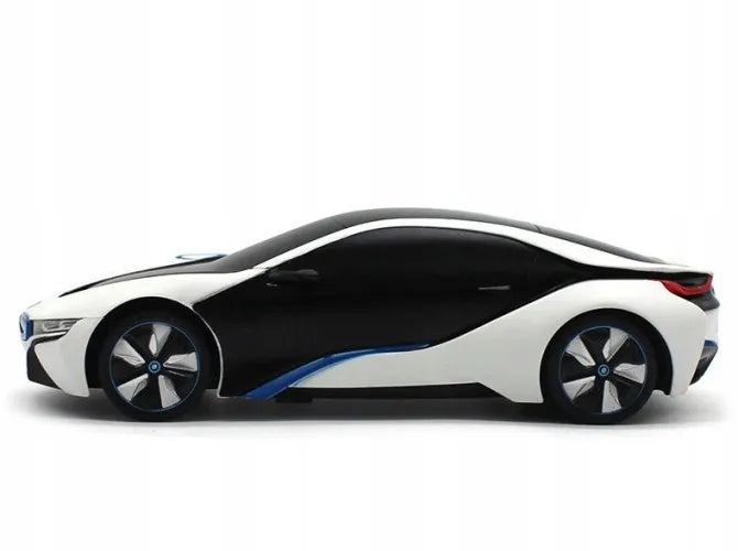 Nuotoliniu būdu valdomas automobilis Rastar BMW i8-UV su LED žibintais