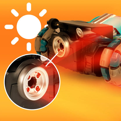 Nuotoliniu būdu valdomas RC automobilis „MalPlay“ su gestų valdymu, driftu, 360° apsisukimu, 4×4 pavara ir šviesomis