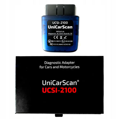 OBD2 diagnostikos sąsaja UCSI-2100 MotoScan BimmerCode BimmerLink