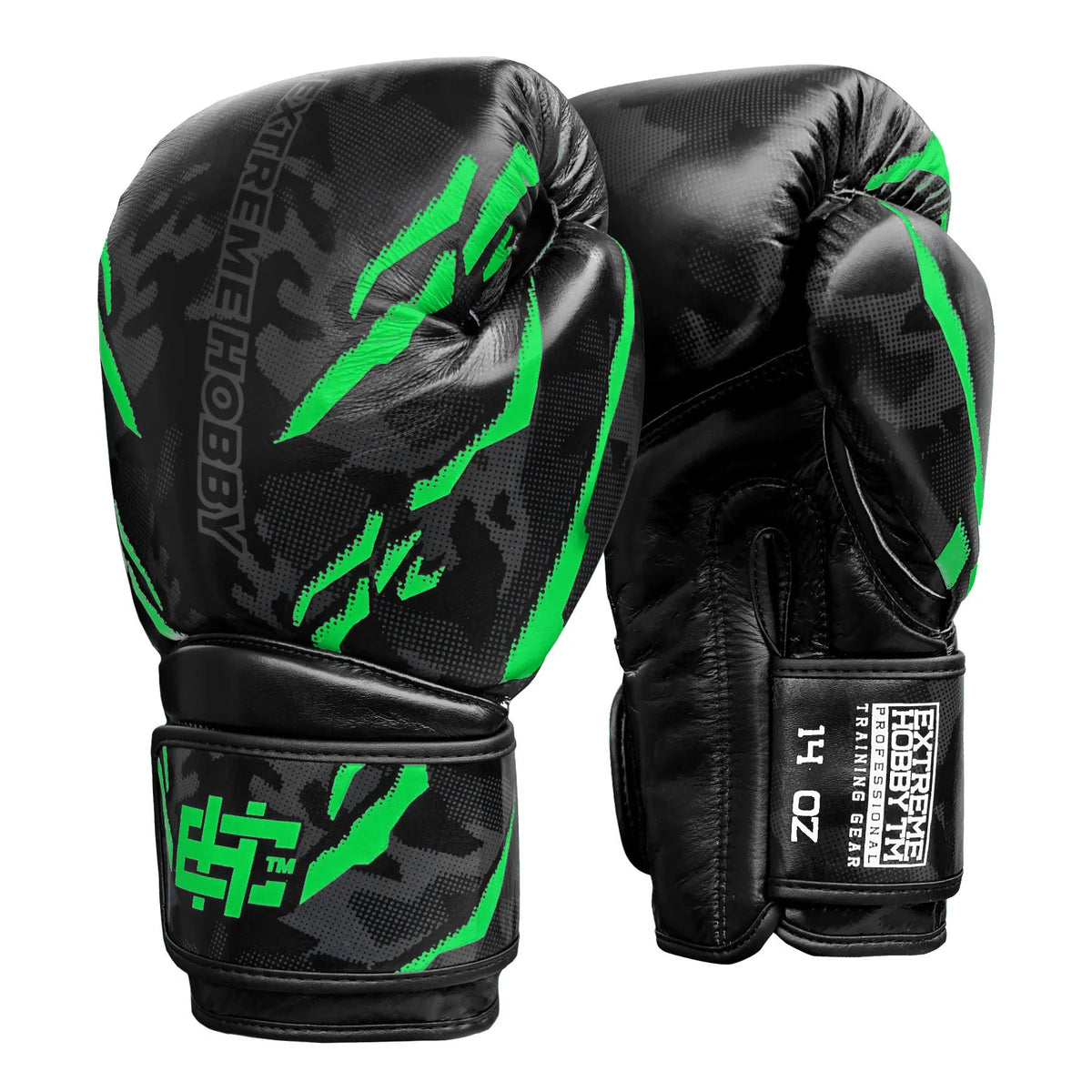 Odinės bokso pirštinės EXTREME HOBBY BLACK PANTHER 12 OZ vyriškos