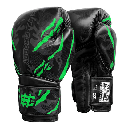 Odinės bokso pirštinės EXTREME HOBBY BLACK PANTHER 12 OZ vyriškos