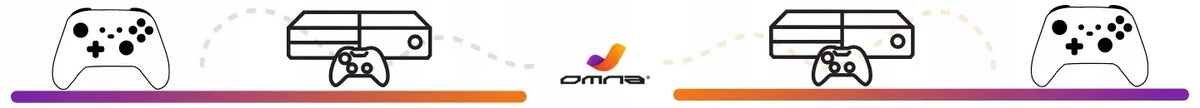 „Omna“ belaidis „Xbox 360“ valdiklis PC, su vibracija ir USB adapteriu