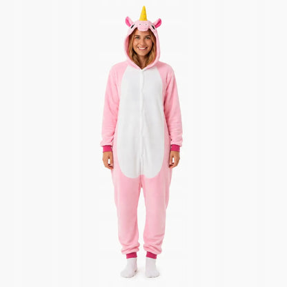 „Onesie Kigurumi“ pižama-kostiumas, rožinis vienaragis, XL, 175–185 cm