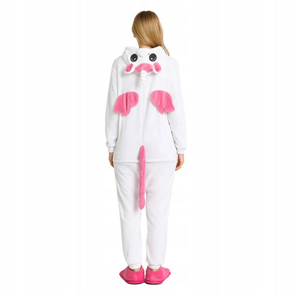 „Onesie Kigurumi“ pižama-kostiumas, rožinis vienaragis, XL, 175–185 cm