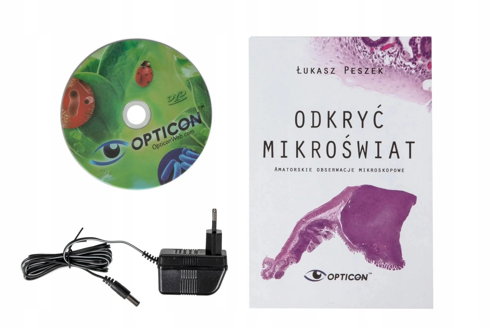 Optinis mikroskopas OPTICON - Biolife 1024x + priedai + LED apšvietimas