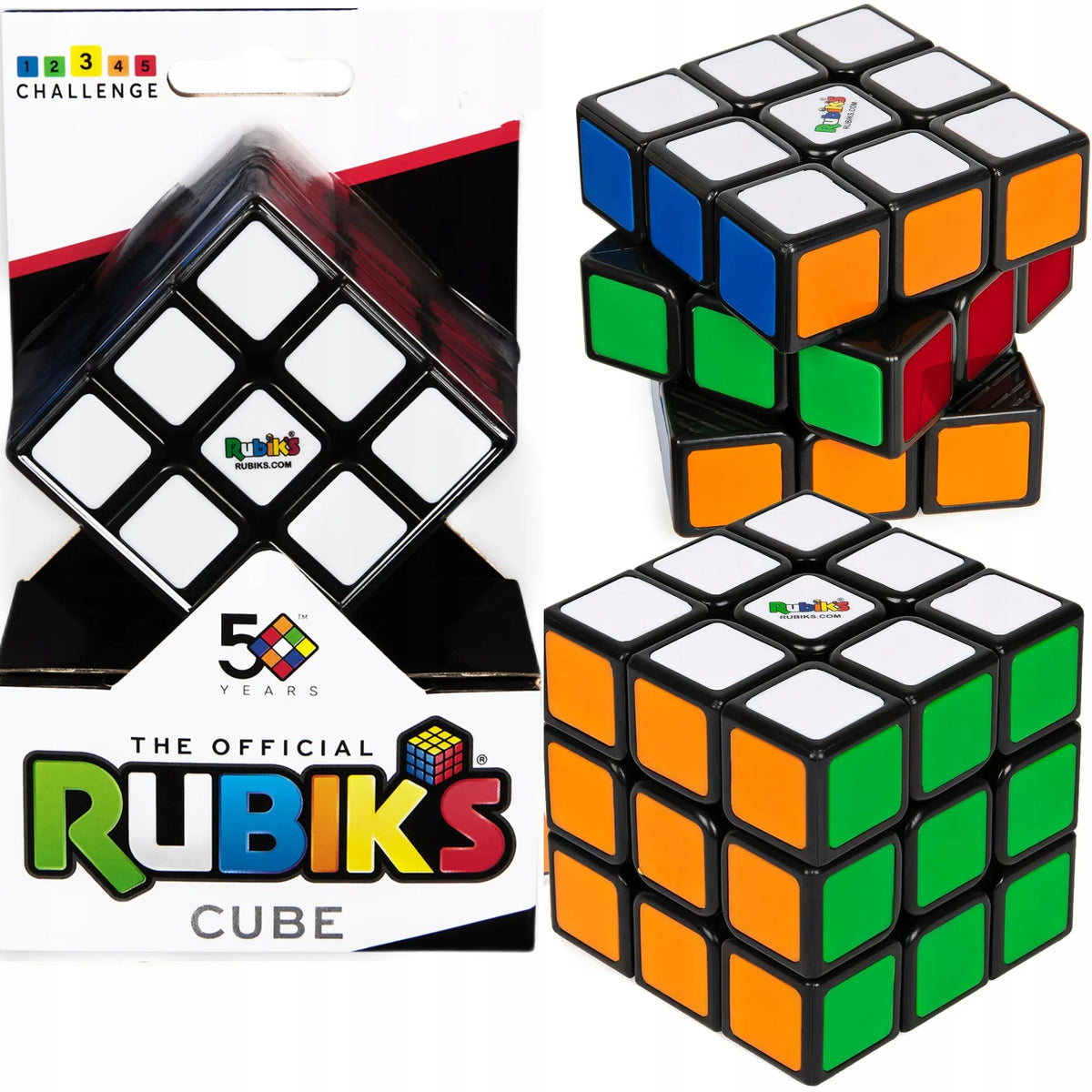 Originalus klasikinis „Rubik’s“ kubas 3 × 3