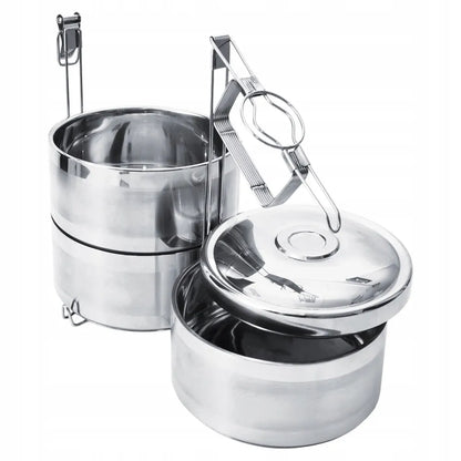 ORION Terminis pietų indų rinkinys, 3 aukštų, 3x1,1 l