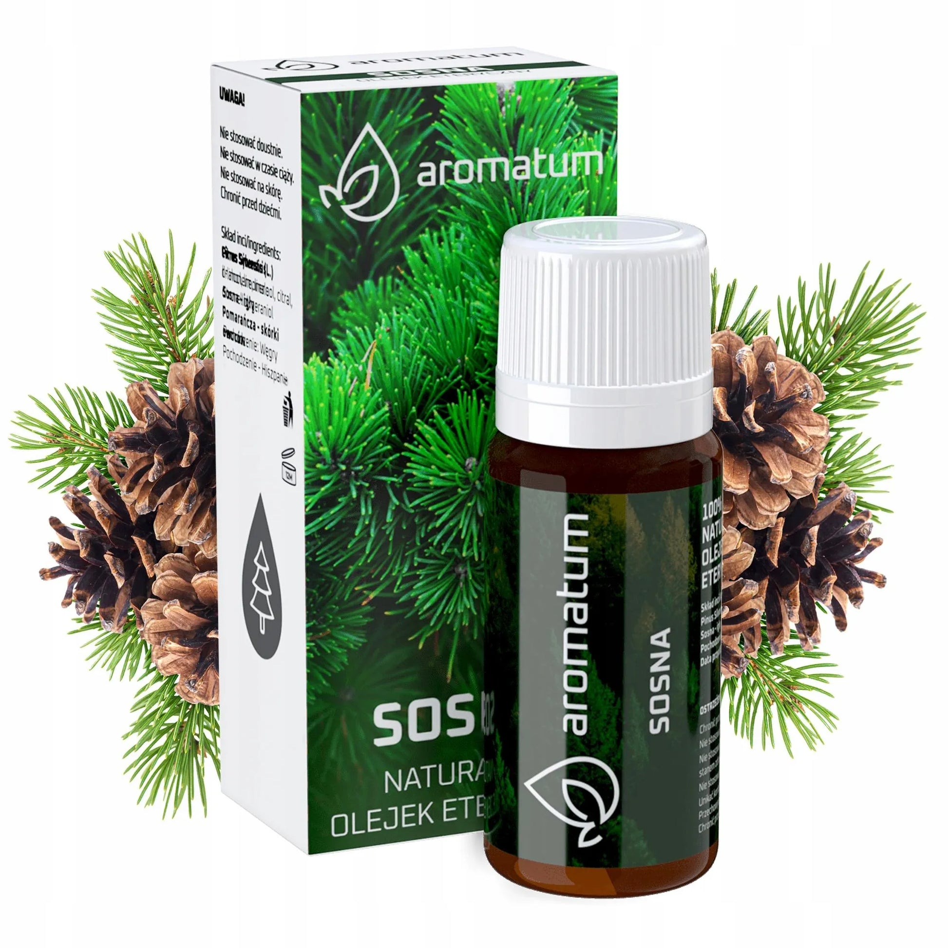 Oro drėkintuvas juodas + 6 eterinių aliejų rinkinys 12ml Aromatum