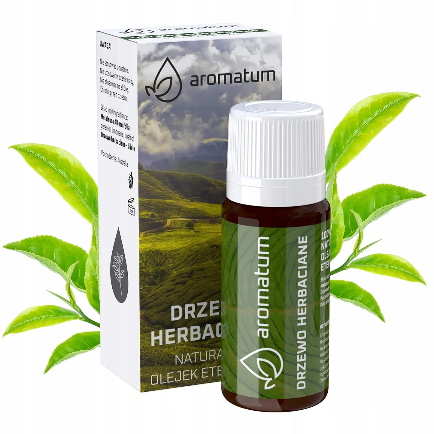 Oro drėkintuvas juodas + 6 eterinių aliejų rinkinys 12ml Aromatum