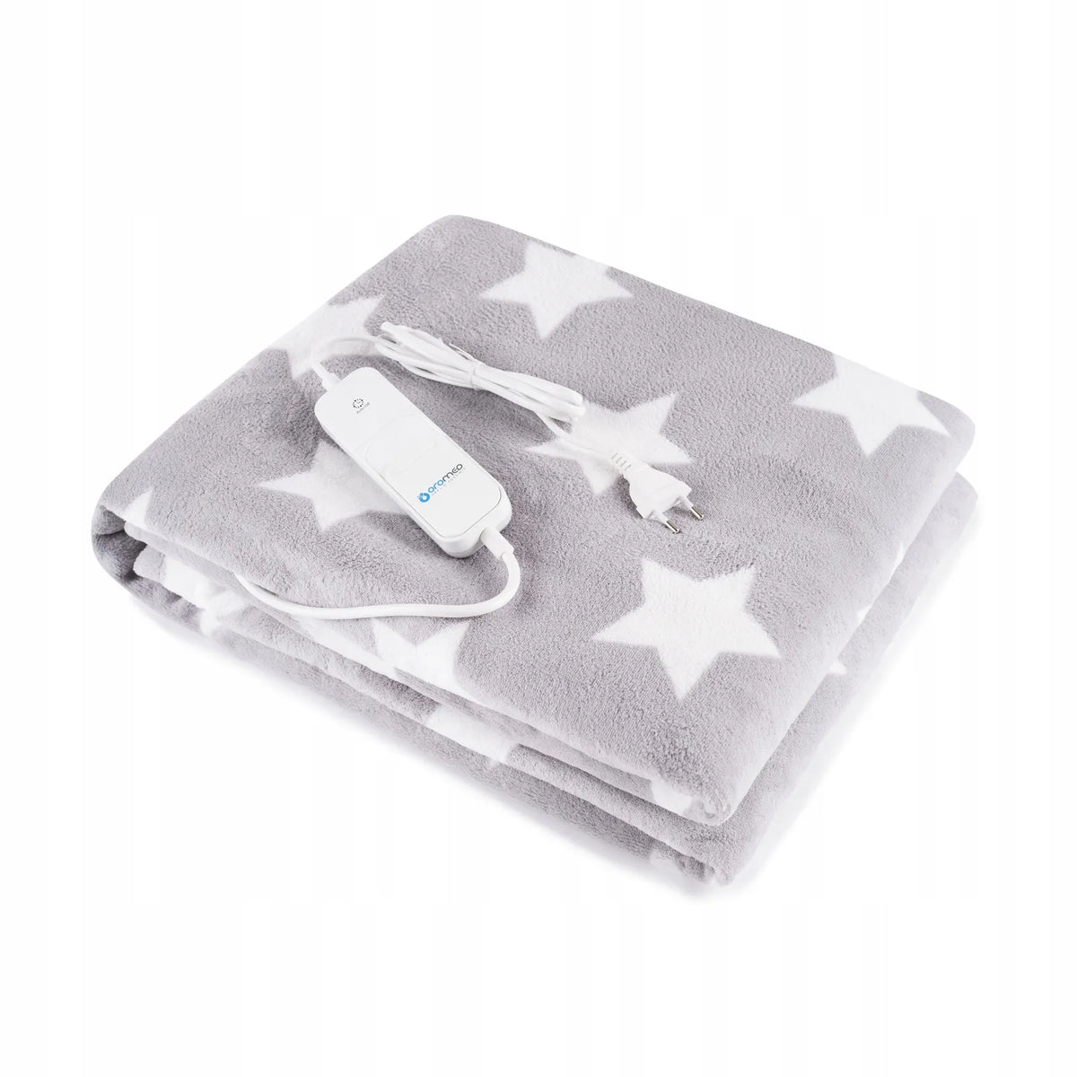 OROMED ORO-BLANKET STAR minkštas flisinis elektrinis pledas, 130 × 180 cm