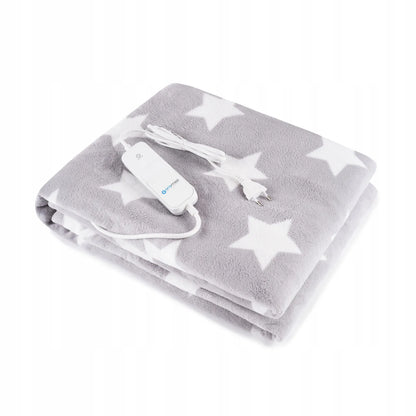 OROMED ORO-BLANKET STAR minkštas flisinis elektrinis pledas, 130 × 180 cm