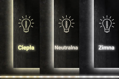 Ovalo formos „Premium“ LED veidrodis vonios kambariui