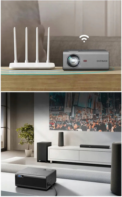 OVERMAX MULTIPIC 3.5 LED HD „Wi-Fi“ projektorius