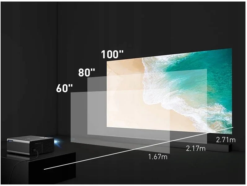 OVERMAX MULTIPIC 3.5 LED HD „Wi-Fi“ projektorius