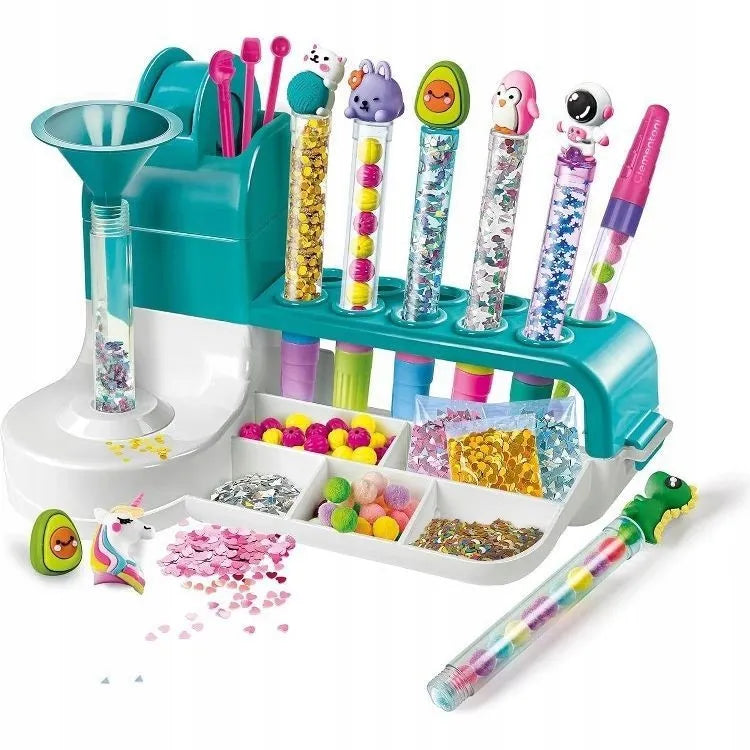 OWL-TECH „DIY Pen Creator“ kūrybinis rinkinys vaikams – rašiklių gamybos fabrikas