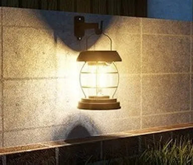 Pakabinamas saulės energijos žibintas LED su judesio jutikliu BK-5809 juodas