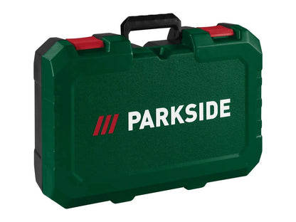 Parkside akumuliatorinės gyvatvorių, krūmų ir žolės žirklės 2 viename