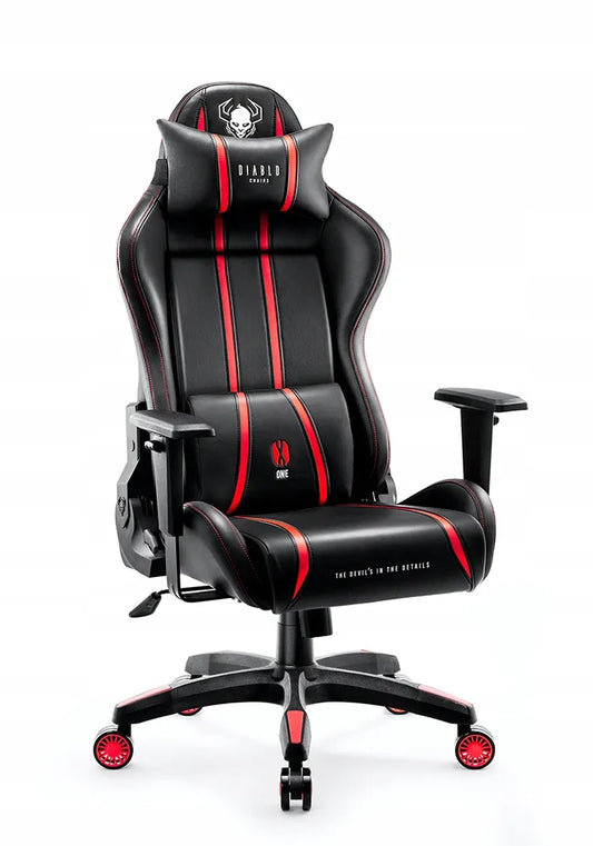 Pasukamas žaidimų krėslas DIABLO CHAIRS X-ONE 2.0 Normal, juodai raudonas