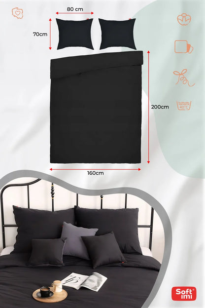 Patalynės komplektas 160x200 100 % medvilnė + 2 pagalvių užvalkalai 70x80