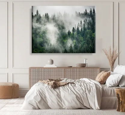 Paveikslas ant drobės 120 × 80 cm, miško ir medžių motyvas, C070