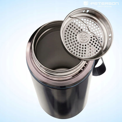 Peterson 750 ml sandarus termosas kavai ir arbatai be BPA
