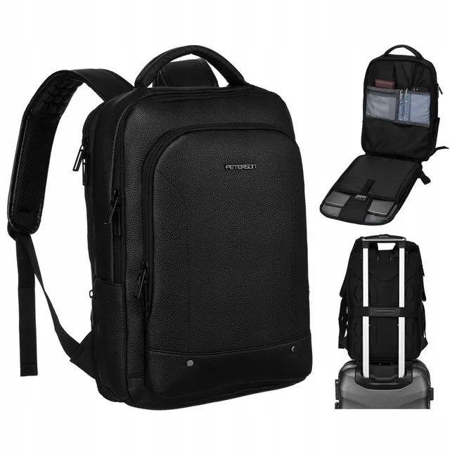 Peterson juoda kelioninė kuprinė